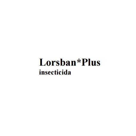 Lorsban*Plus insecticida